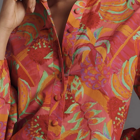 Farm Rio Multicolor Floral Romper - Picture 3 of 11